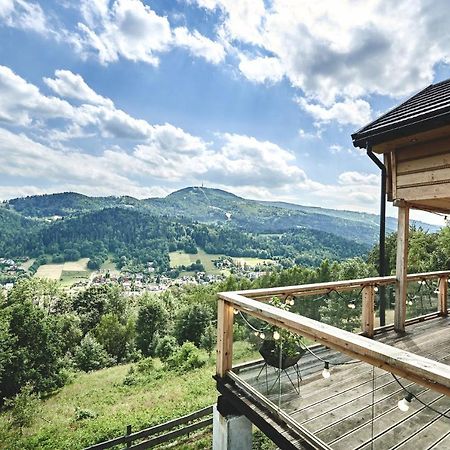 什切尔克Domek "Ski" Z Widokiem Na Gory, Sauna I Jacuzzi别墅 外观 照片
