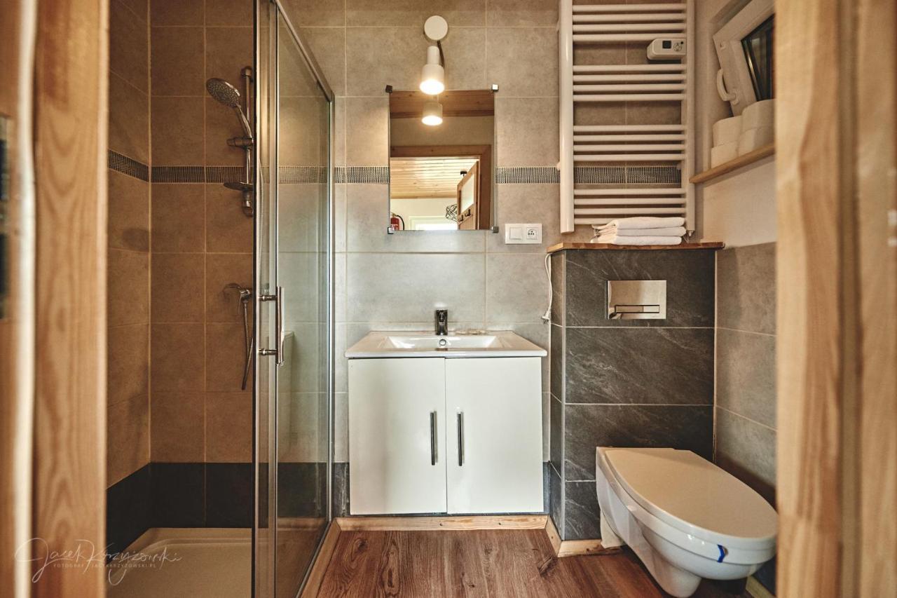 什切尔克Domek "Ski" Z Widokiem Na Gory, Sauna I Jacuzzi别墅 外观 照片