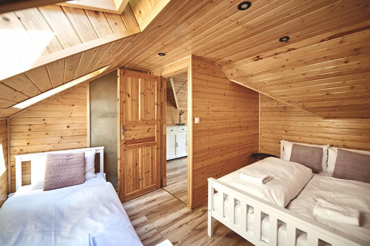 什切尔克Domek "Ski" Z Widokiem Na Gory, Sauna I Jacuzzi别墅 外观 照片